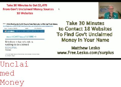 unclaimed Money Kern County
